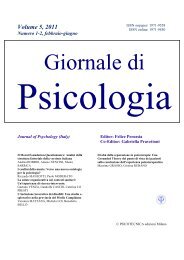Giornale di Psicologia 5.1-2 - psicotecnica.net