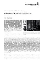 Helmut Bührle, Homo Nicotianensis - Laura Chavin Cigars
