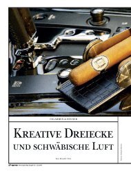 und schwäbische Luft - Laura Chavin Cigars