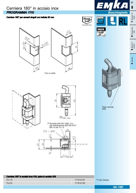 Sistemi di chiusura modulari - Catalogo generale - 2011 - EMKA ...