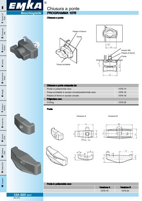 Sistemi di chiusura modulari - Catalogo generale - 2011 - EMKA ...