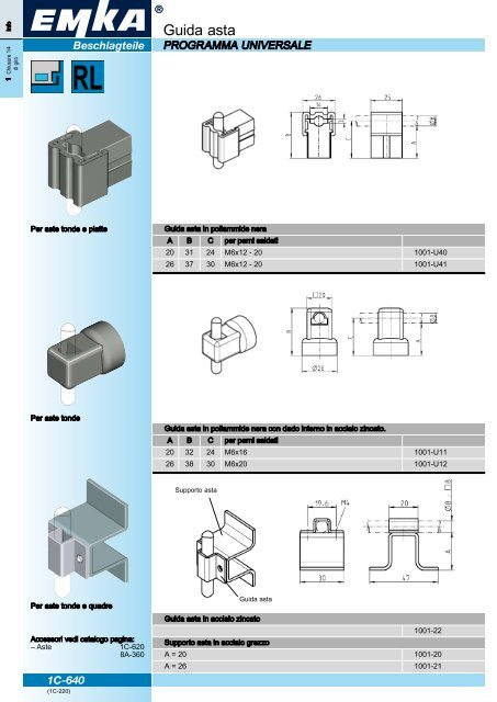 Sistemi di chiusura modulari - Catalogo generale - 2011 - EMKA ...