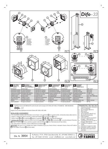 fogliodati Difo 33.fh11 - Meccanica Fadini S.n.c.