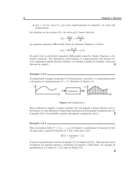 Elaborazione Numerica dei Segnali