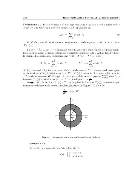 Elaborazione Numerica dei Segnali