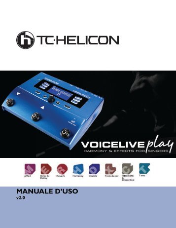 MANUALE D'USO - TC-Helicon