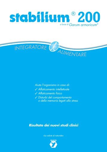 analisi dei risultati ottenuti con stabilium® 200 - Sulfaro