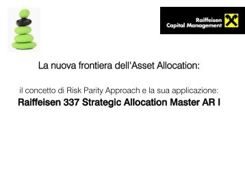 La nuova frontiera dell'Asset Allocation: il concetto di Risk Parity ...