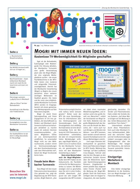 Mogri Mit Immer Neuen Ideen