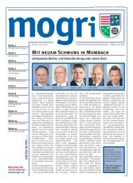 Mit neuem Schwung in Mombach - MOGRI