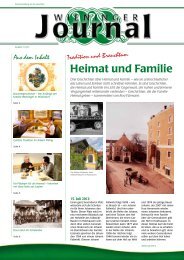 Heimat und Familie - Privatbrauerei M.C. Wieninger
