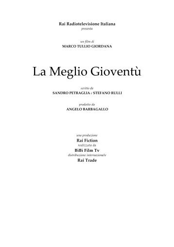 La Meglio Gioventù - Studio PUNTOeVIRGOLA