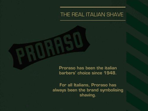 Proraso Presentation