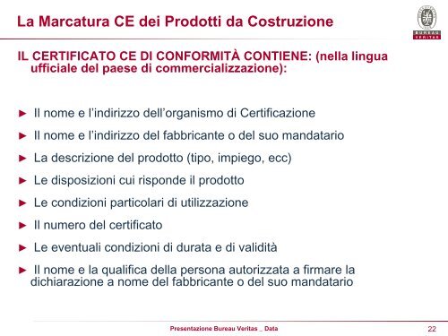 Scarica qui la presentazione - Bureau Veritas