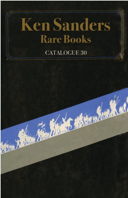 Download Catalog 30 Now - Ken Sanders Rare Books