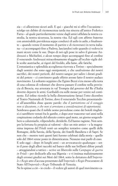 Marziano Ciotti l'occhio dritto di Garibaldi - La tana dell'orso