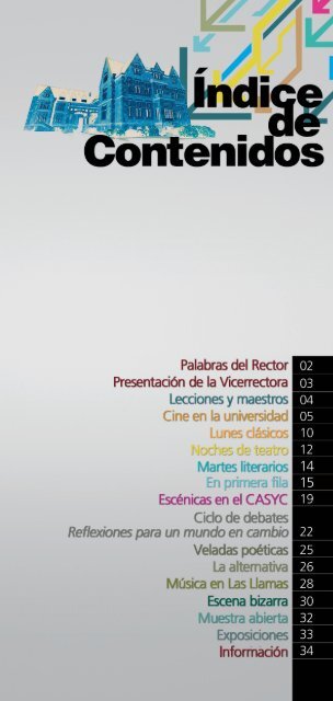 Veladas - Universidad Internacional Menéndez Pelayo