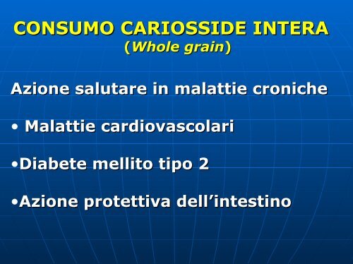 RISCONTRI MEDICI CEREALI VARIETA' ANTICHE - VenezianoGas