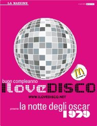 La Nazione Inserto - I love disco