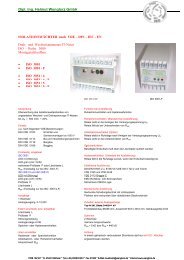 Datenblatt für ISO 3000 - Wenglorz