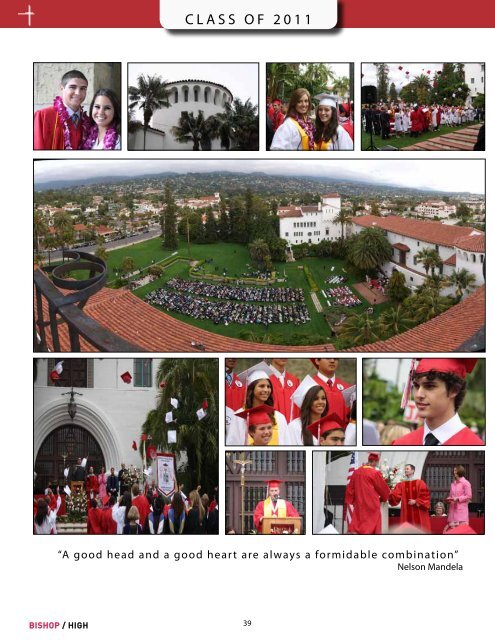 2010 - 2011 Annual Report - Bishop Garcia Diego High School