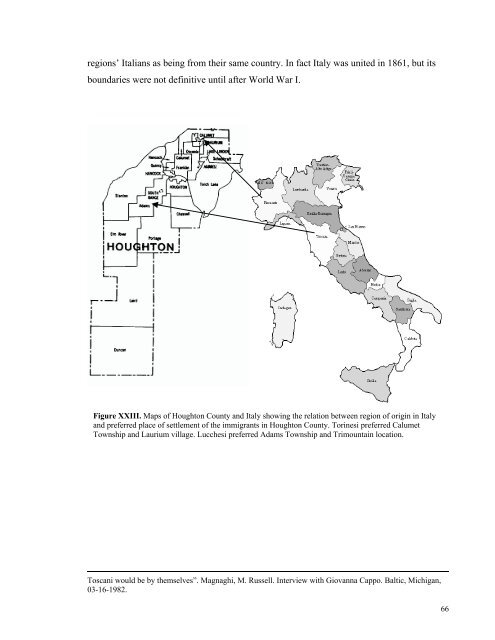 EXAMINING PATTERNS OF ITALIAN IMMIGRATION TO ...