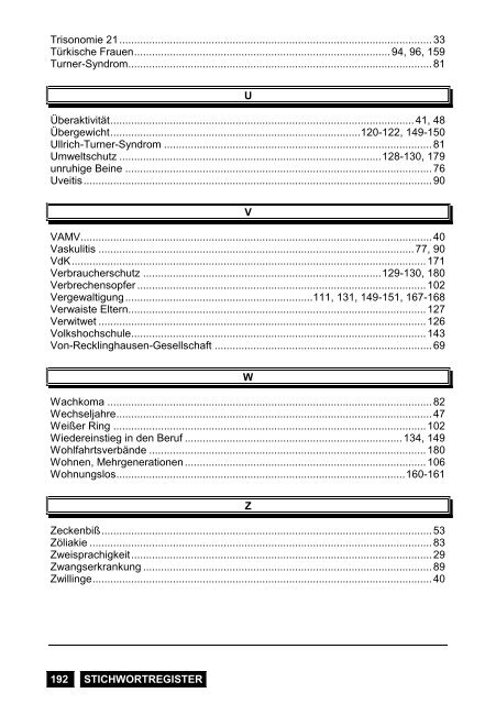 Selbsthilfe-Wegweiser-Essen - bei der WIESE eV