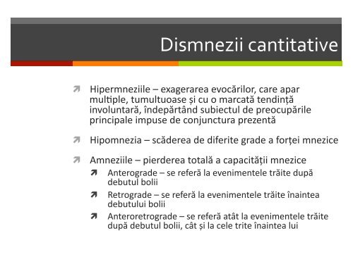 Elemente de semiologie psihiatrică