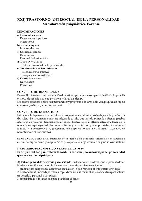 Curso Psiquiatría Forense - Guate.Jul.2004 - Dr. Cabello