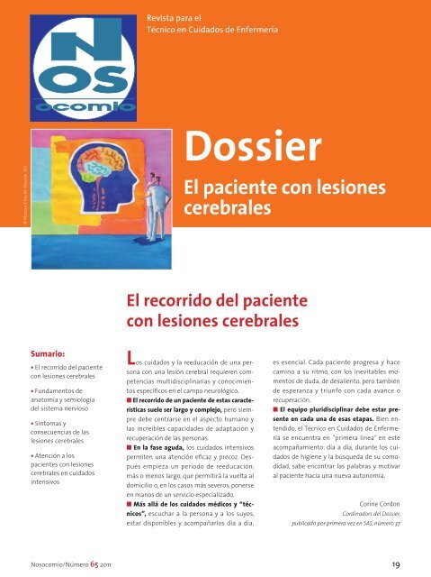 El paciente con lesiones cerebrales - Fundación para la Formación ...