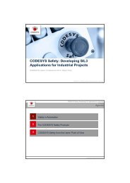 CODESYS Safety: Developing SIL3 Applications for Industrial Projects