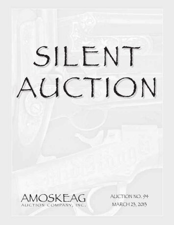 Silent - Amoskeag Auction Company