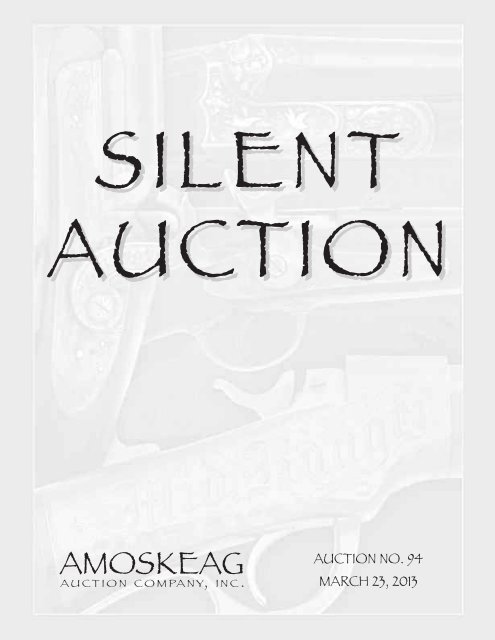 Silent - Amoskeag Auction Company