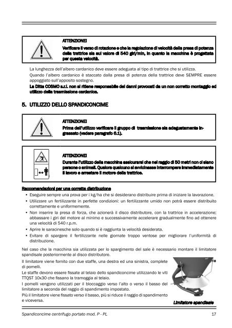 SPANDICONCIME CENTRIFUGO PORTATO MOD ... - Cosmosrl.com