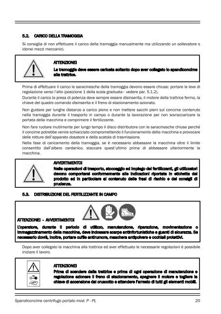 SPANDICONCIME CENTRIFUGO PORTATO MOD ... - Cosmosrl.com