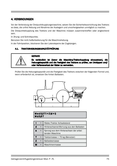 SPANDICONCIME CENTRIFUGO PORTATO MOD ... - Cosmosrl.com