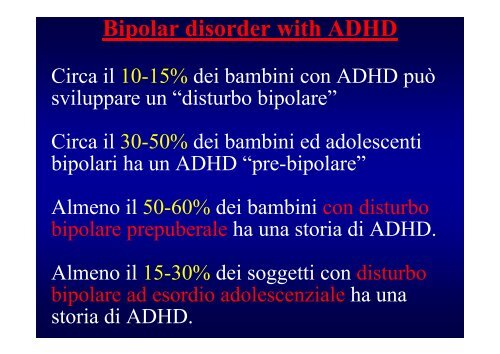 L'intreccio tra umore e condotta: il ruolo dell'ADHD - Masi G. - Aidai