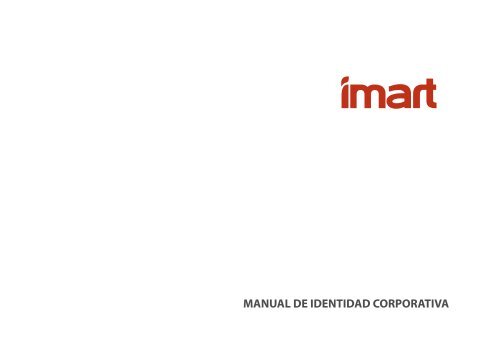 manual de identidad corporativa - Imart - Imagen y Comunicación