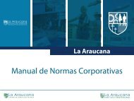 Manual de Normas Corporativas - Instituto Profesional - La Araucana