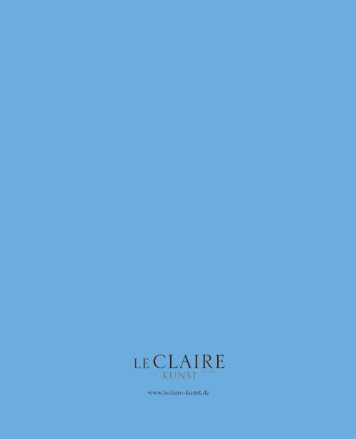 Download pdf - leclaire-kunst.de