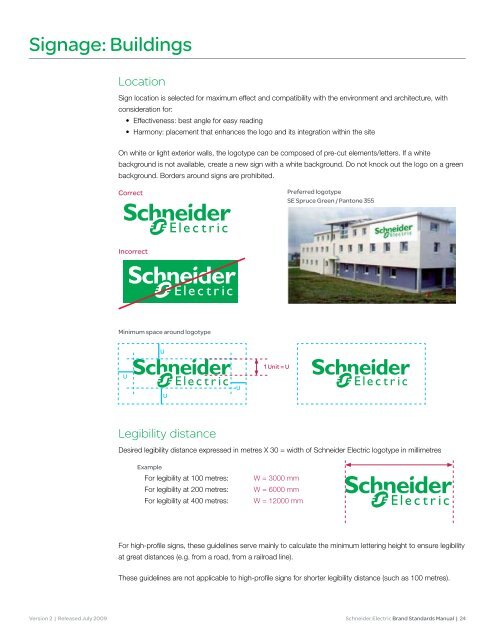 Schneider Electric Brand Standards Manual - Brand Platform ...
