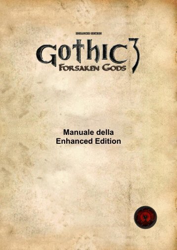 Manuale della Enhanced Edition - Steam