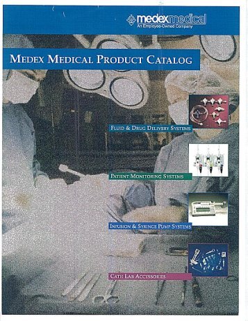 Smiths-Medical Medex Catalog - Pelegrina Medical, Inc