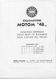 Manuale d'uso e manutenzione Motom 48 L - Rossomotom.it