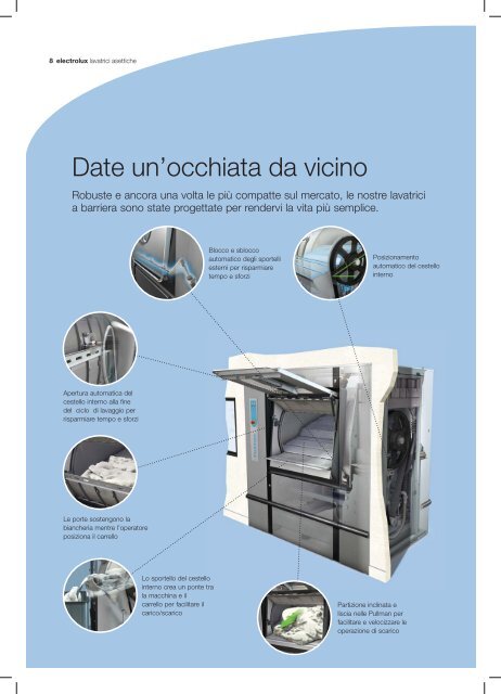 Electrolux Professional Lavatrici asettiche