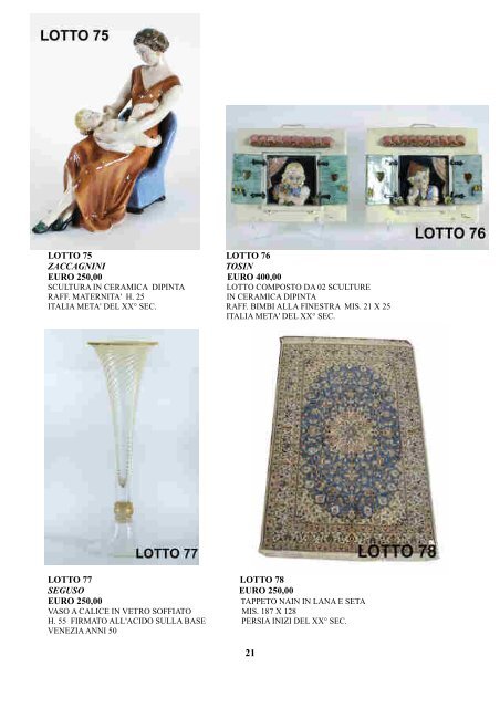 catalogo asta 11 - IORI CASA D'ASTE in Piacenza