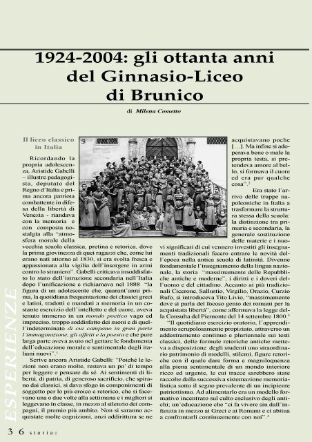 1924-2004: gli ottanta anni del Ginnasio-Liceo di Brunico - EmScuola