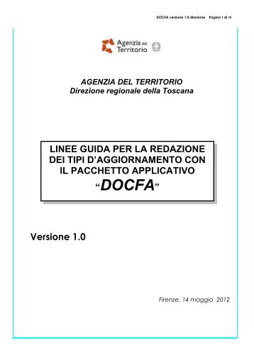 Linee guida - Comitato Regionale Toscano Geometri