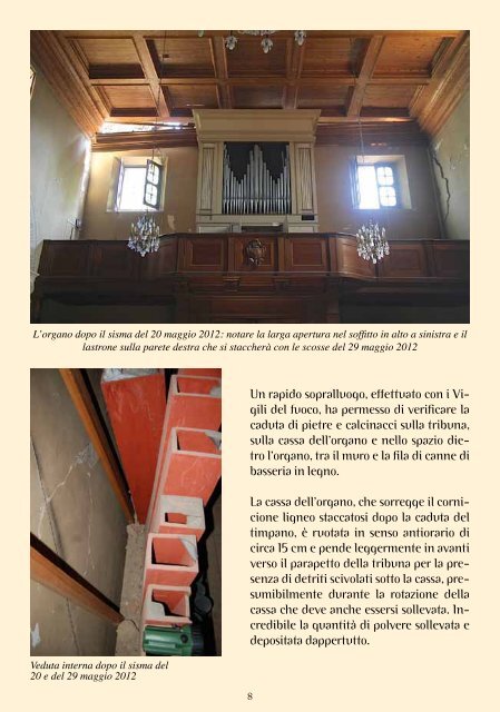 Il miracolo dell'organo - Chiesa della Nativitá di Santa Maria