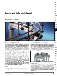 Componenti delle guide laterali - FlexLink